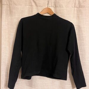 KOTN Black Long Sleeve Women's Mockneck